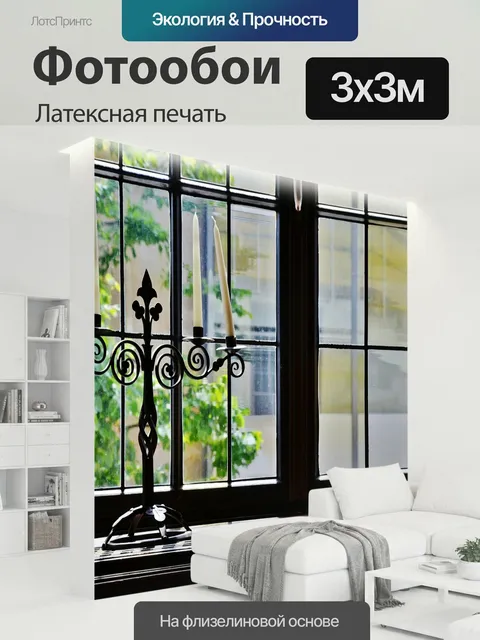 300 × 300 см · Латексная печать