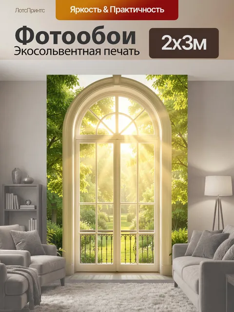 200 × 300 см · Экосольвентная печать