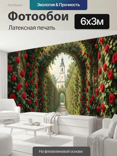 600 × 300 см · Латексная печать