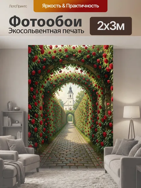 200 × 300 см · Экосольвентная печать
