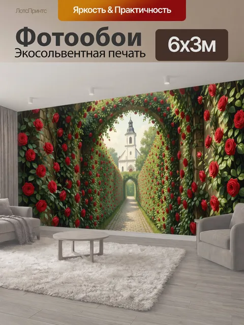 600 × 300 см · Экосольвентная печать