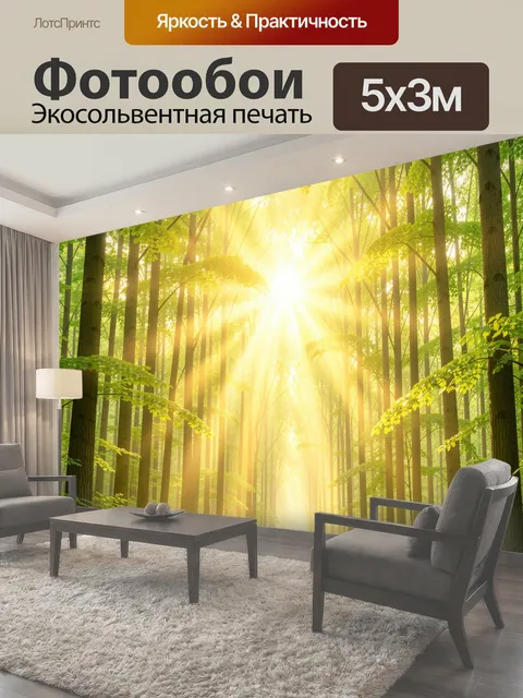 500 × 300 см · Экосольвентная печать