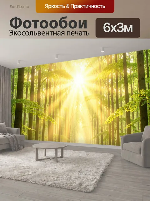 600 × 300 см · Экосольвентная печать
