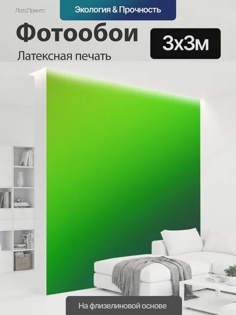 300 × 300 см · Латексная печать