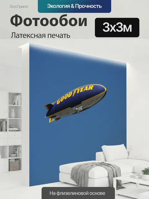300 × 300 см · Латексная печать