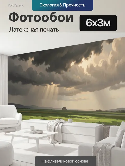600 × 300 см · Латексная печать