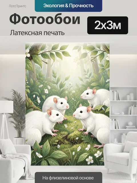 200 × 300 см · Латексная печать