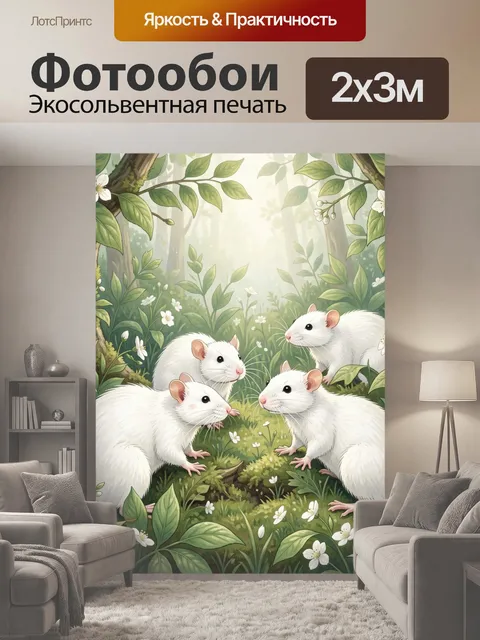 200 × 300 см · Экосольвентная печать