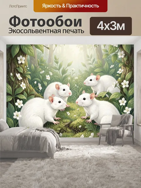 400 × 300 см · Экосольвентная печать