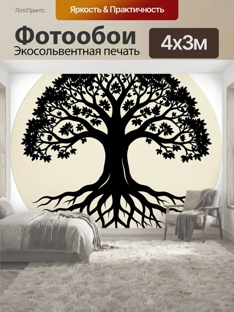 400 × 300 см · Экосольвентная печать