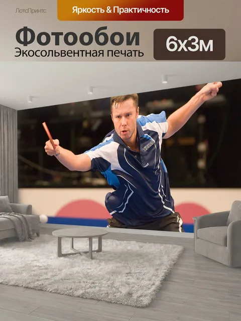 600 × 300 см · Экосольвентная печать