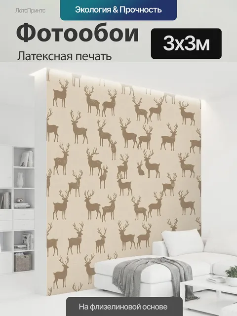 300 × 300 см · Латексная печать