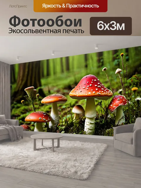 600 × 300 см · Экосольвентная печать