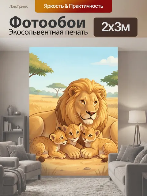 200 × 300 см · Экосольвентная печать