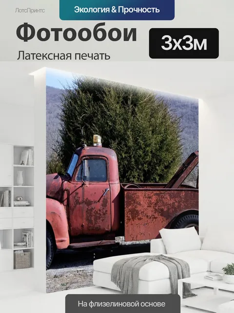 300 × 300 см · Латексная печать