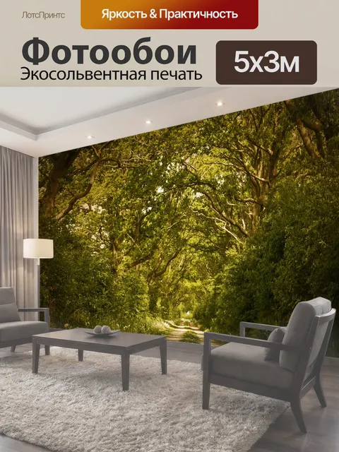 500 × 300 см · Экосольвентная печать