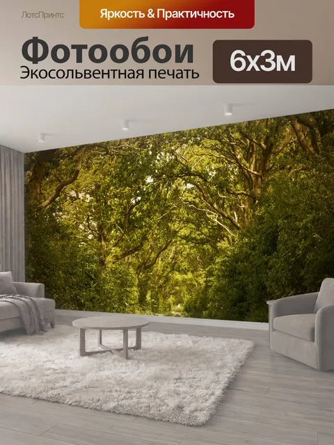 600 × 300 см · Экосольвентная печать