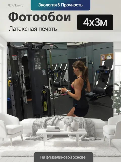400 × 300 см · Латексная печать