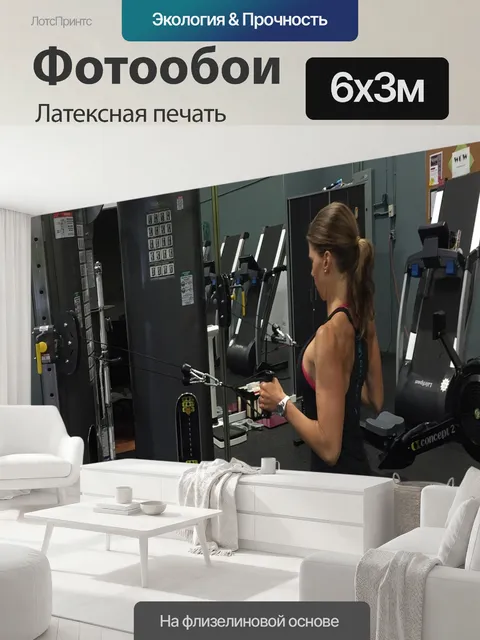 600 × 300 см · Латексная печать