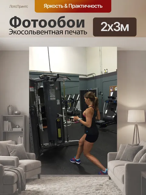 200 × 300 см · Экосольвентная печать