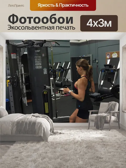 400 × 300 см · Экосольвентная печать