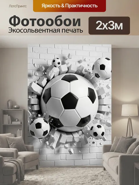 200 × 300 см · Экосольвентная печать