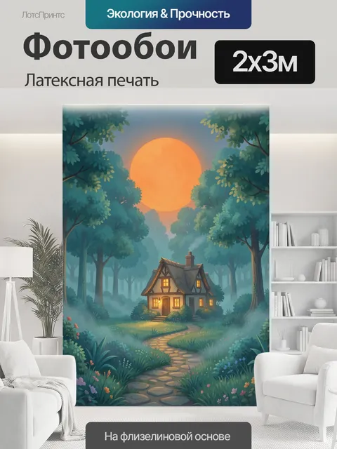 200 × 300 см · Латексная печать