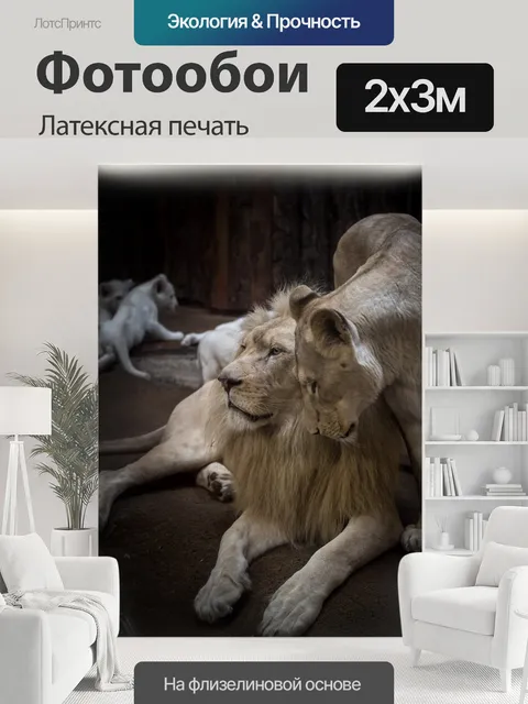 200 × 300 см · Латексная печать