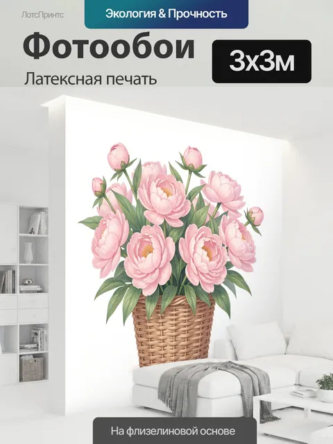 300 × 300 см · Латексная печать