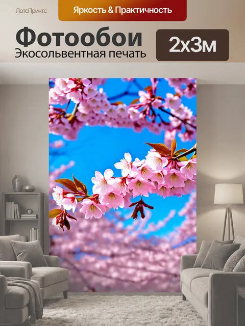 200 × 300 см · Экосольвентная печать