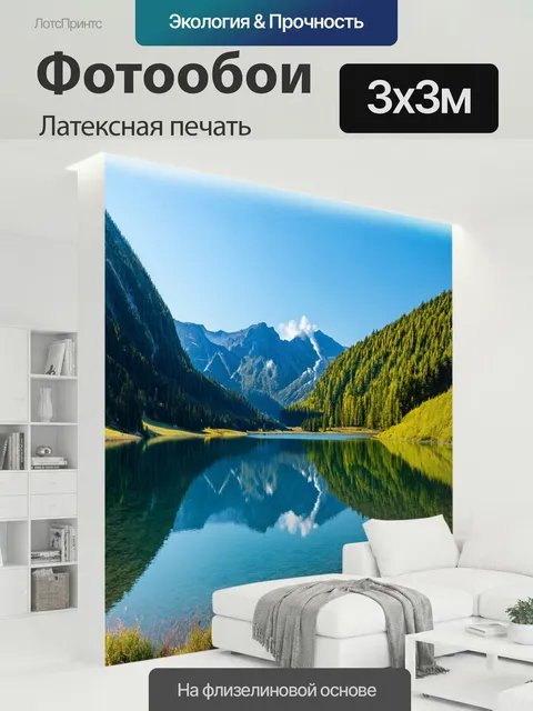 300 × 300 см · Латексная печать