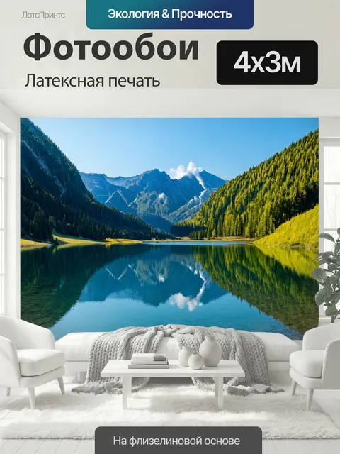 400 × 300 см · Латексная печать