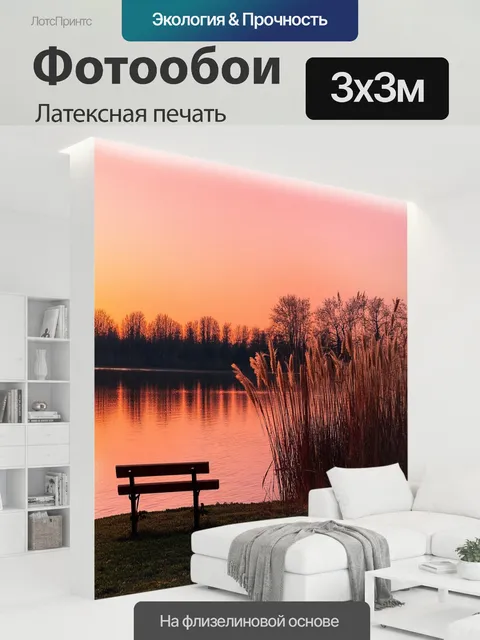 300 × 300 см · Латексная печать