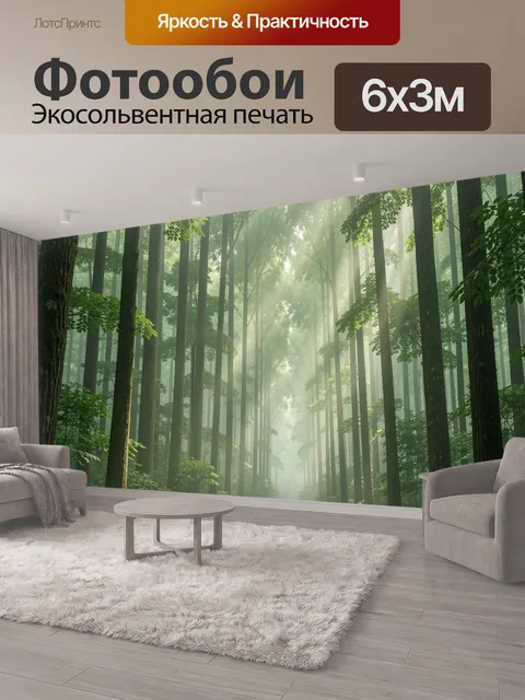 600 × 300 см · Экосольвентная печать