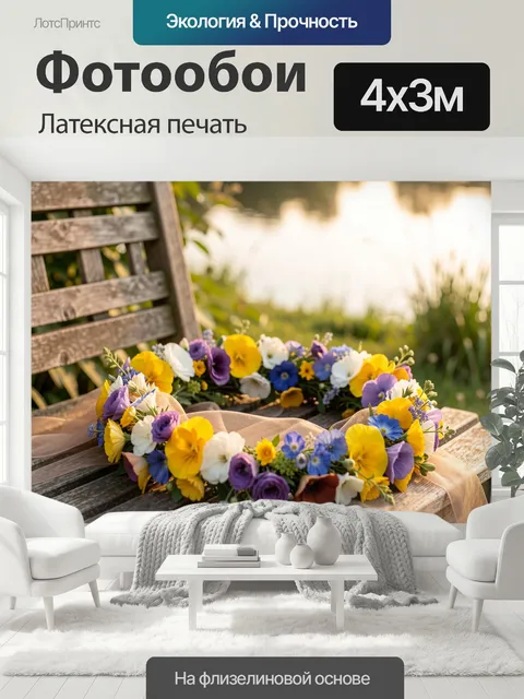 400 × 300 см · Латексная печать