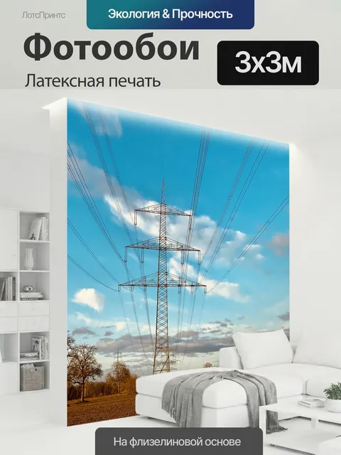 300 × 300 см · Латексная печать
