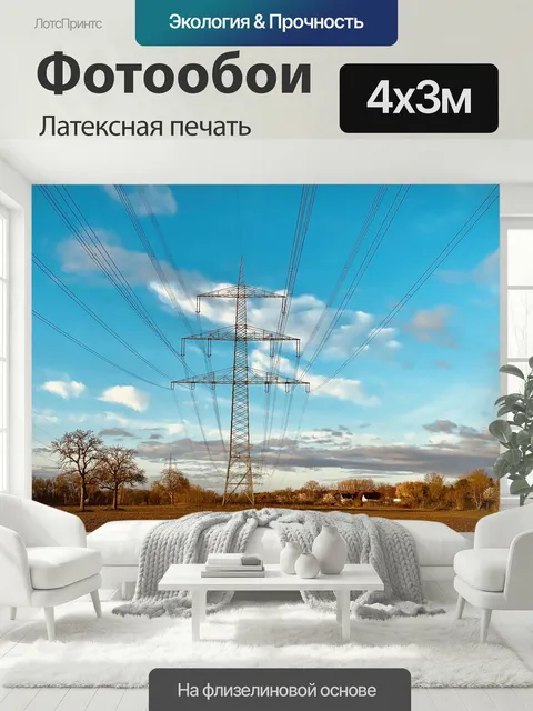 400 × 300 см · Латексная печать