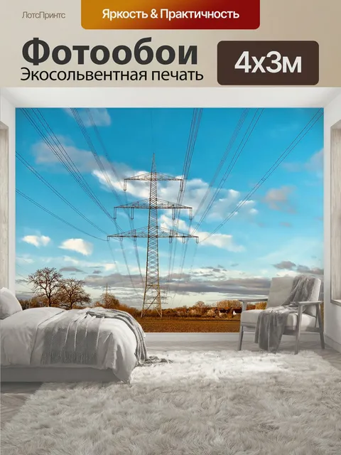 400 × 300 см · Экосольвентная печать