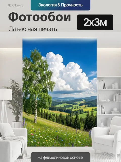 200 × 300 см · Латексная печать