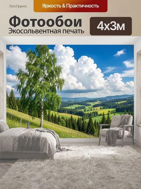 400 × 300 см · Экосольвентная печать