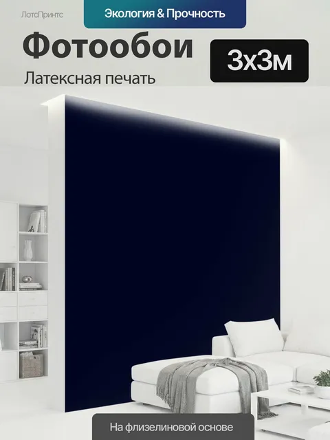 300 × 300 см · Латексная печать
