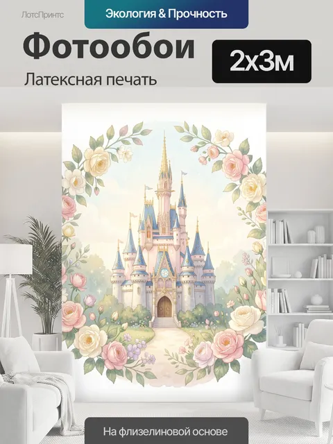 200 × 300 см · Латексная печать