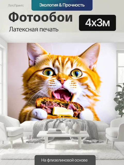 400 × 300 см · Латексная печать