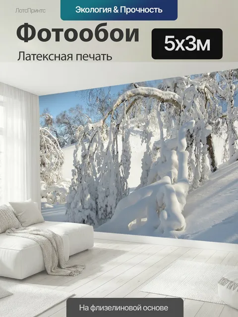 500 × 300 см · Латексная печать