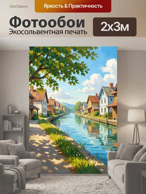 200 × 300 см · Экосольвентная печать