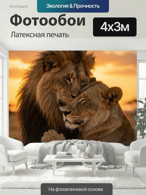 400 × 300 см · Латексная печать