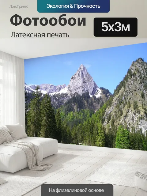 500 × 300 см · Латексная печать