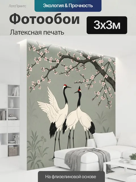 300 × 300 см · Латексная печать