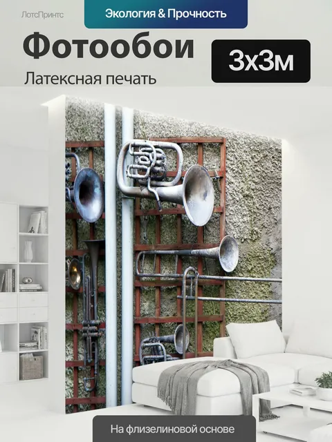 300 × 300 см · Латексная печать