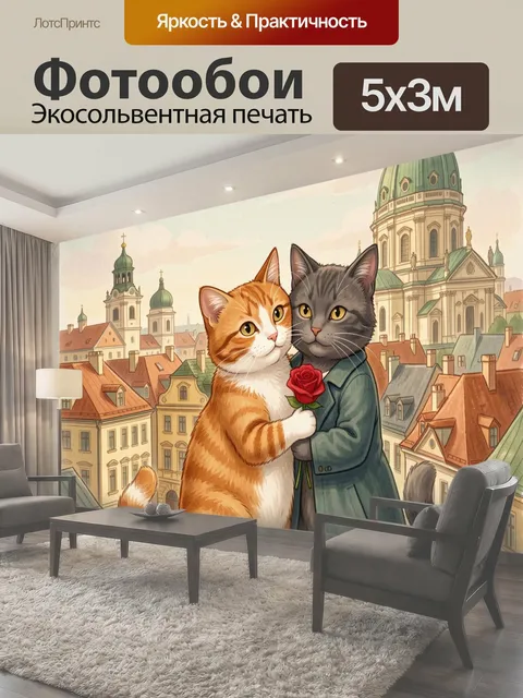 500 × 300 см · Экосольвентная печать